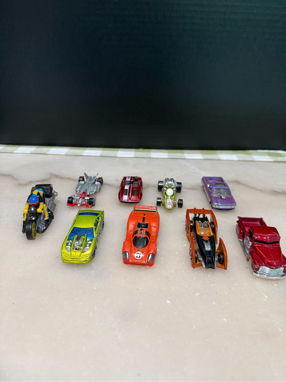 Vintage Lot of 9 Collectible Hot Wheels Metal Cars